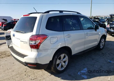2015 Subaru Forester 2.5I Premium из США, поврежденный, VIN JF2SJADC3FH526120